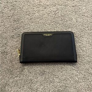 Henri Bendel Jetsetter Nylon Zip Around Continental Wallet